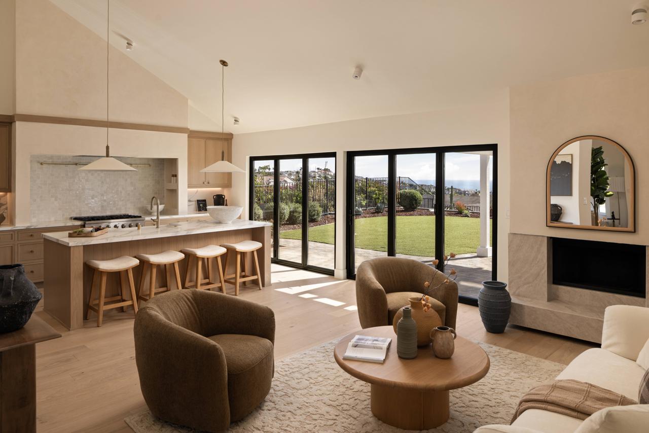 Reimagined interior, Southern California coast