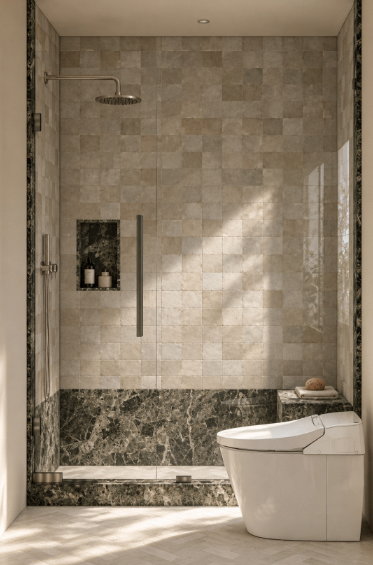 Walk-in shower